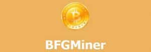 BFGMiner crypto mining software